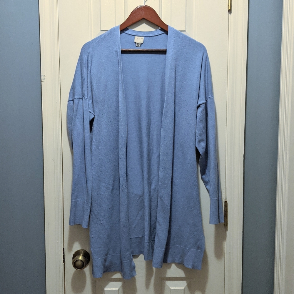 a new day Cardigan - Powder Blue